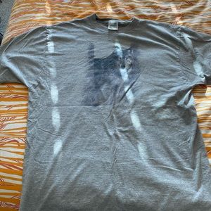 Vintage Natural Wonders single-Stitch T-Shirt - Gray w/ Wolf - Size “Men’s” XL